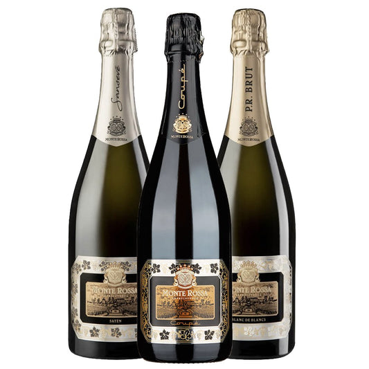 Franciacorta DOCG "Sansevé" + “P.R.” + “Coupé” - Monte Rossa