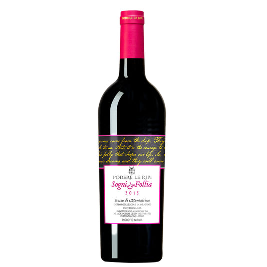 Rosso di Montalcino DOC "Sogni e Follia" 2021 - Podere Le Ripi