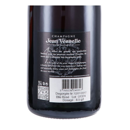 Champagne Brut "Rosé de Saignèe" - Jean Vesselle