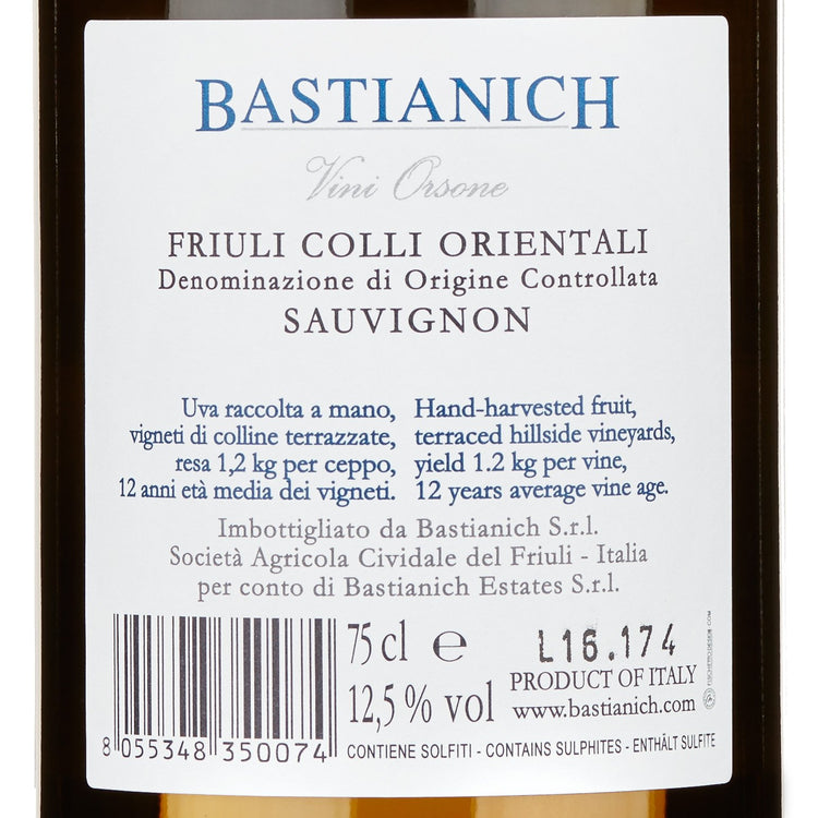 Colli Orientali del Friuli DOC Sauvignon 2024 - Bastianich