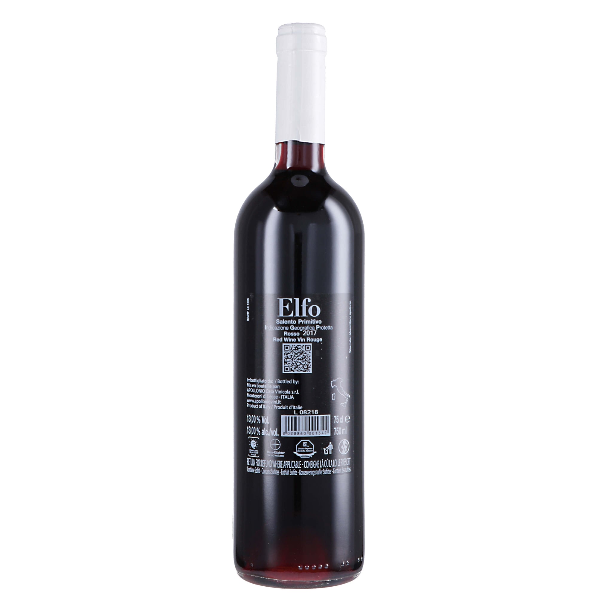 Salento Primitivo IGP "Elfo" 2023 - Apollonio