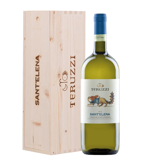 Vernaccia di San Gimignano Riserva DOCG "Sant'Elena" 2019 Magnum - Teruzzi (astuccio)