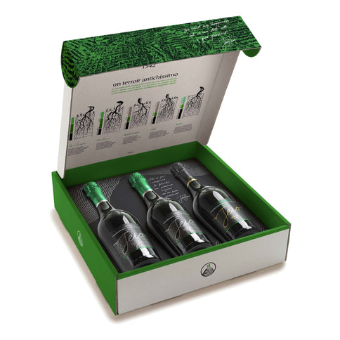 Valdobbiadene Prosecco Superiore DOCG  2x Brut + 1x Extra Dry - Jeio (cofanetto - 3 bottiglie)