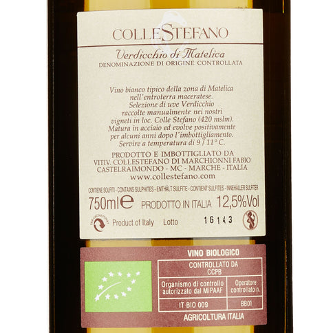 Verdicchio di Matelica DOC 2024 - Collestefano