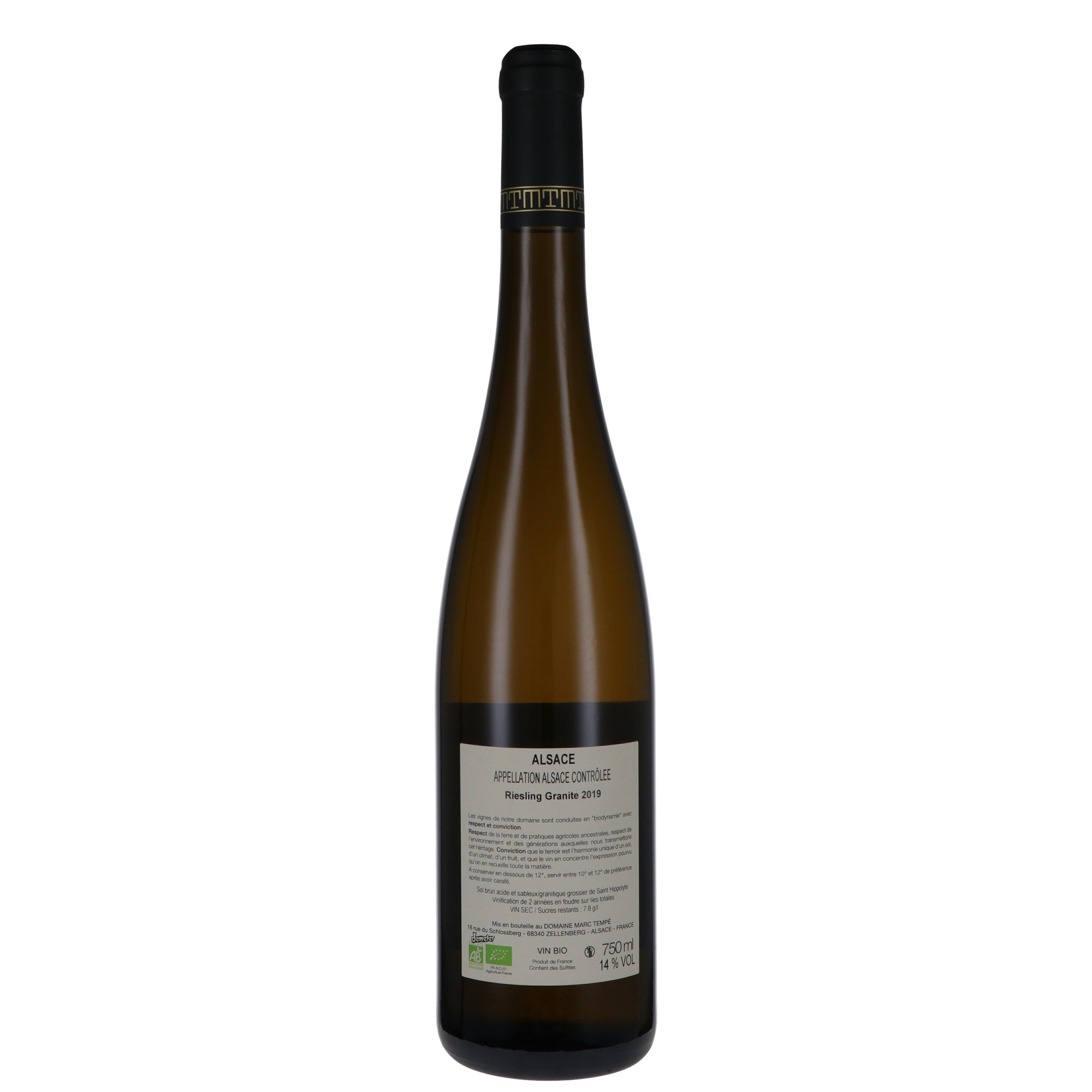 Alsace Riesling "Granite" 2020 - Domaine Marc Tempé