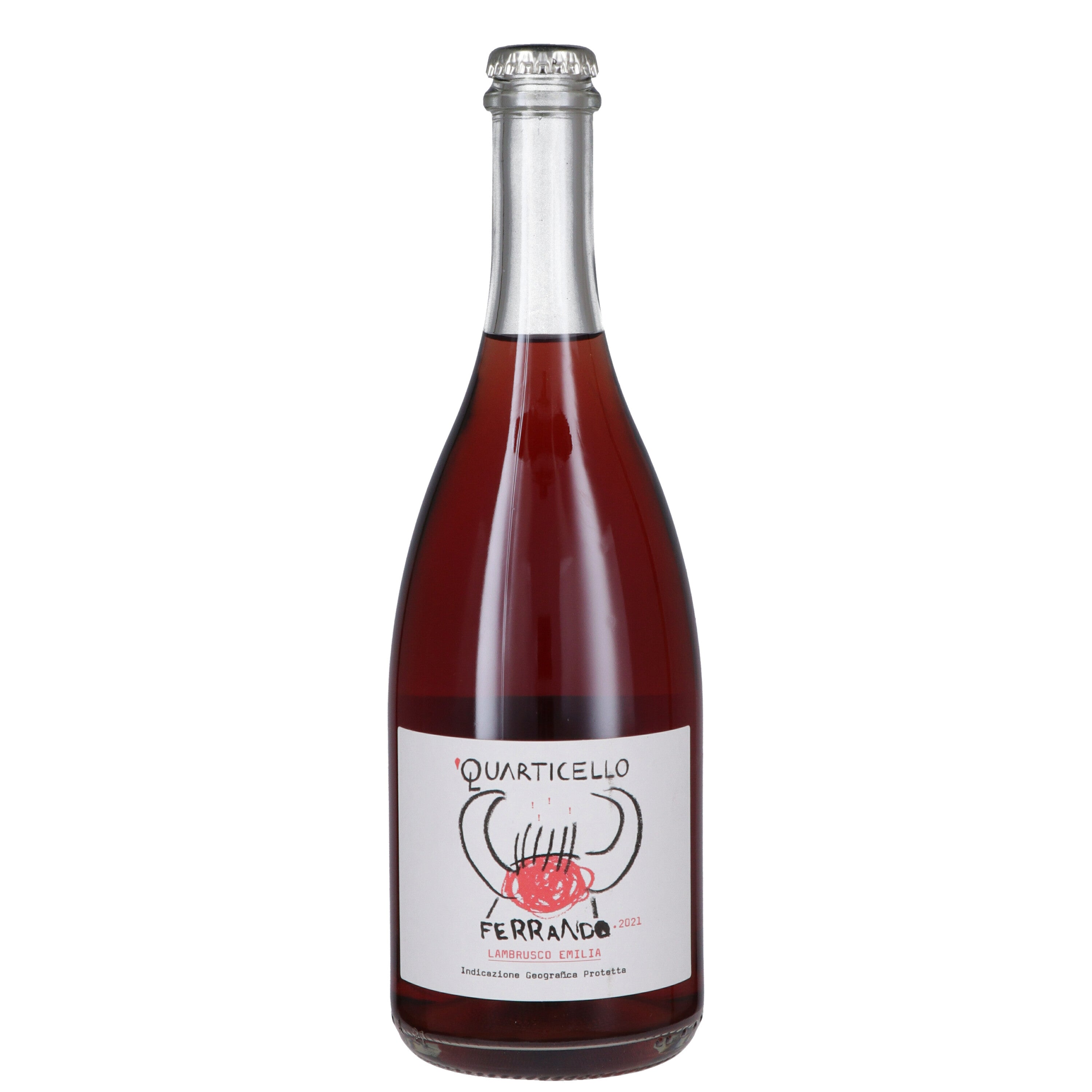 Emilia Lambrusco Frizzante IGT "Ferrando" 2024 - Quarticello