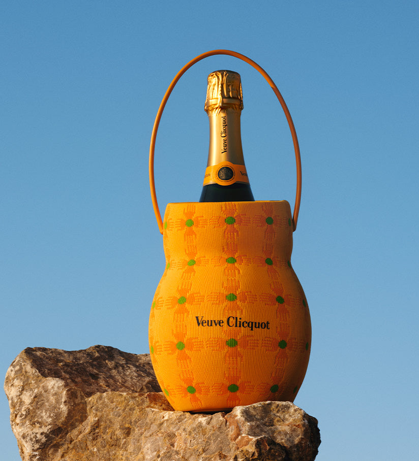 Champagne Brut "Yellow Label Sun Holder by Yinka Ilori" - Veuve Clicquot