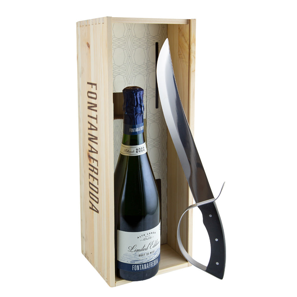 Alta Langa Brut DOCG Limited Edition 2022 - Fontanafredda (confezione con sciabola)