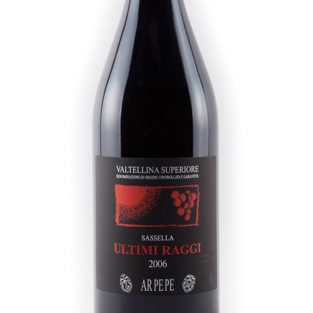 Valtellina Superiore Sassella DOCG "Ultimi raggi" 2018 - Arpepe