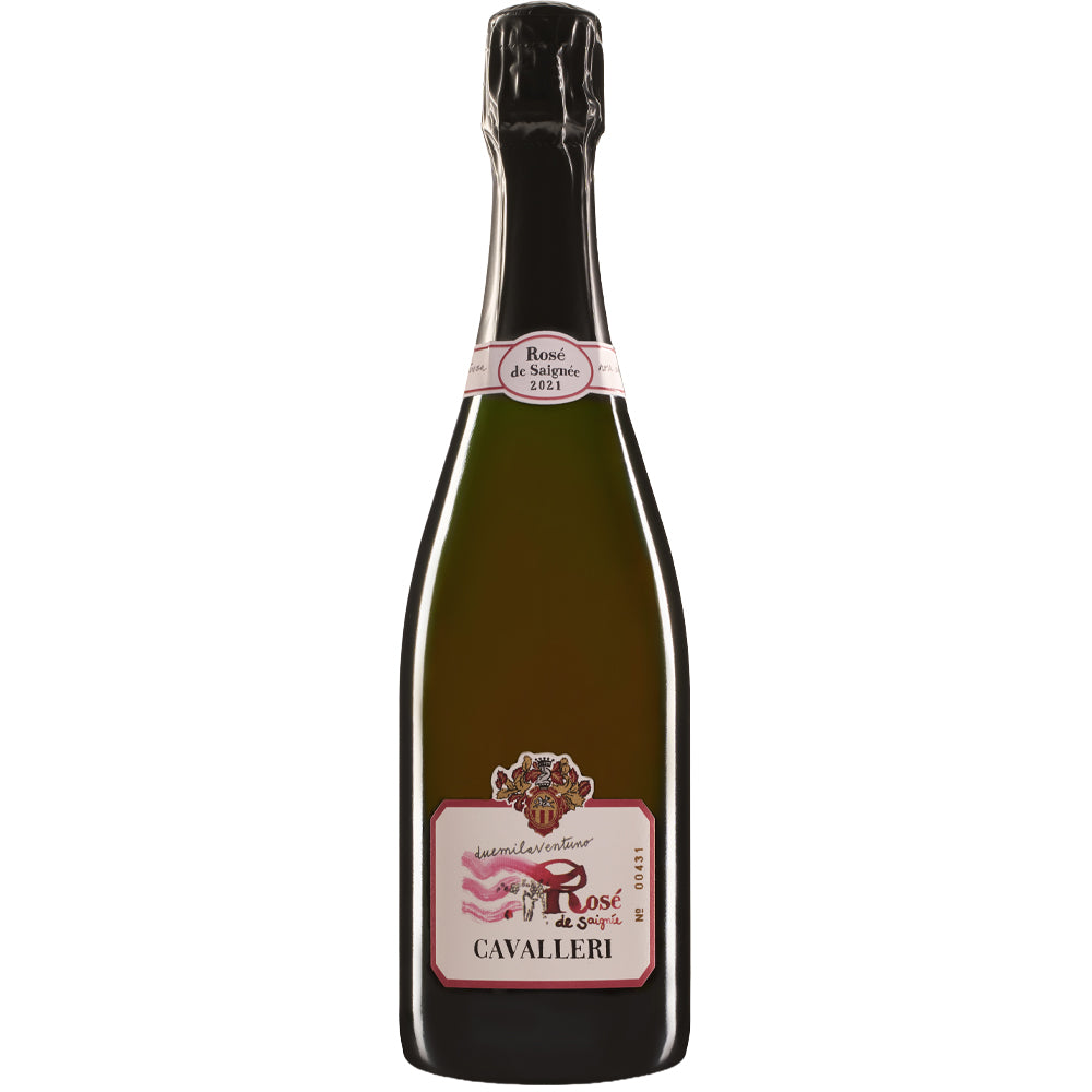 Vino Spumante di Qualità Metodo Classico Rosè Brut 2021 - Cavalleri