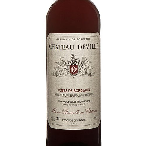 Côtes de Bordeaux AOC Château Deville Rouge 2020 - Château Deville