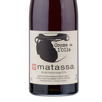 Vin de France Rouge "Coume de l'olla" 2023 - Domaine Matassa