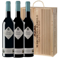 "I Cru di Barolo" - Marchesi di Barolo (cassetta di legno 3 bottiglie)