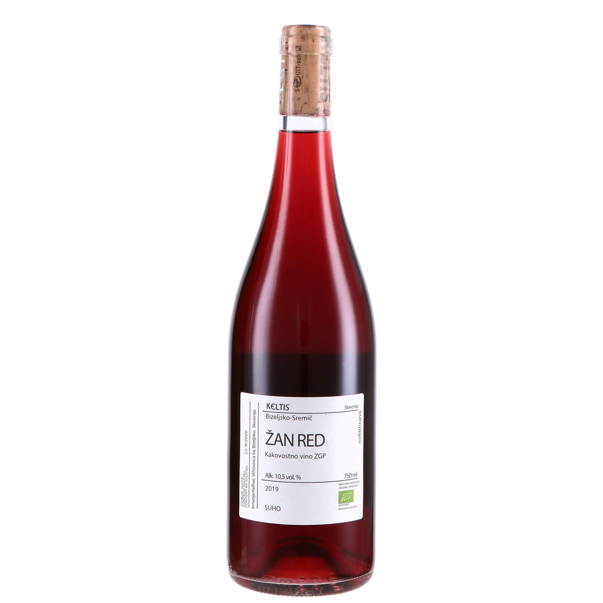 Vino Rosso "Žan Red" - Keltis