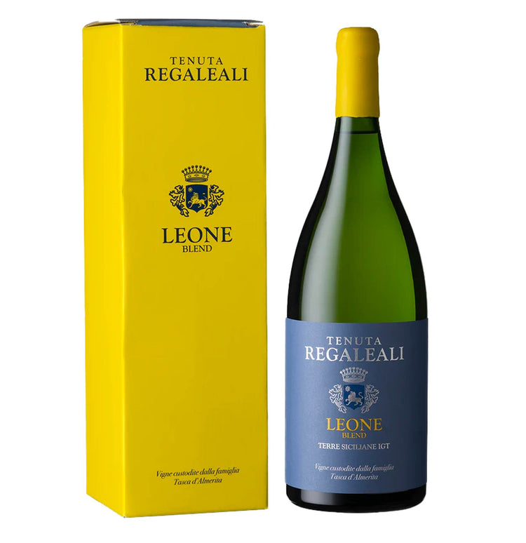 Terre Siciliane Bianco IGT “Leone Blend” Magnum - Tasca d'Almerita (astuccio)