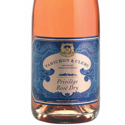 Vin de Savoie Méthode Traditionnelle Dry Rosè "Privilège" - Varichon & Clerc