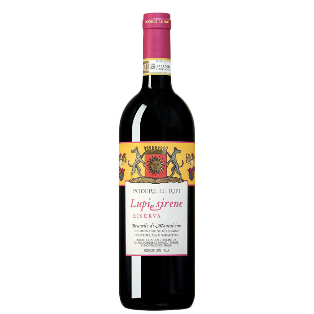 Brunello di Montalcino Riserva DOCG "Lupi e Sirene" 2018 - Podere Le Ripi