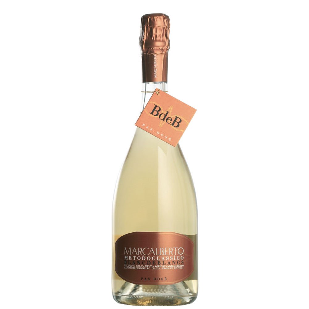 Vino Spumante Metodo Classico Blanc de Blancs Pas Dosé 2021 - Marcalberto