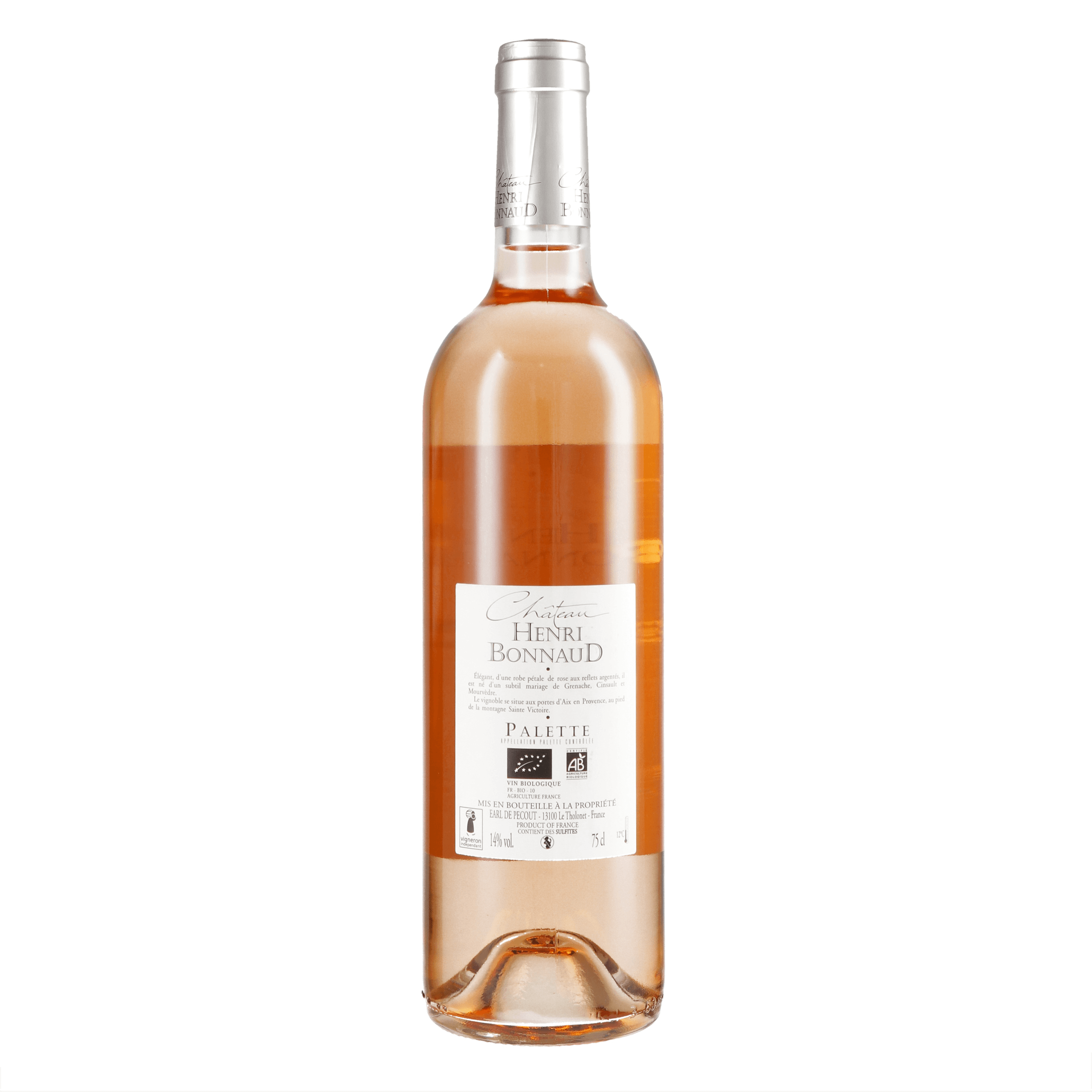 Palette Rosè 2024 - Château Henri Bonnaud