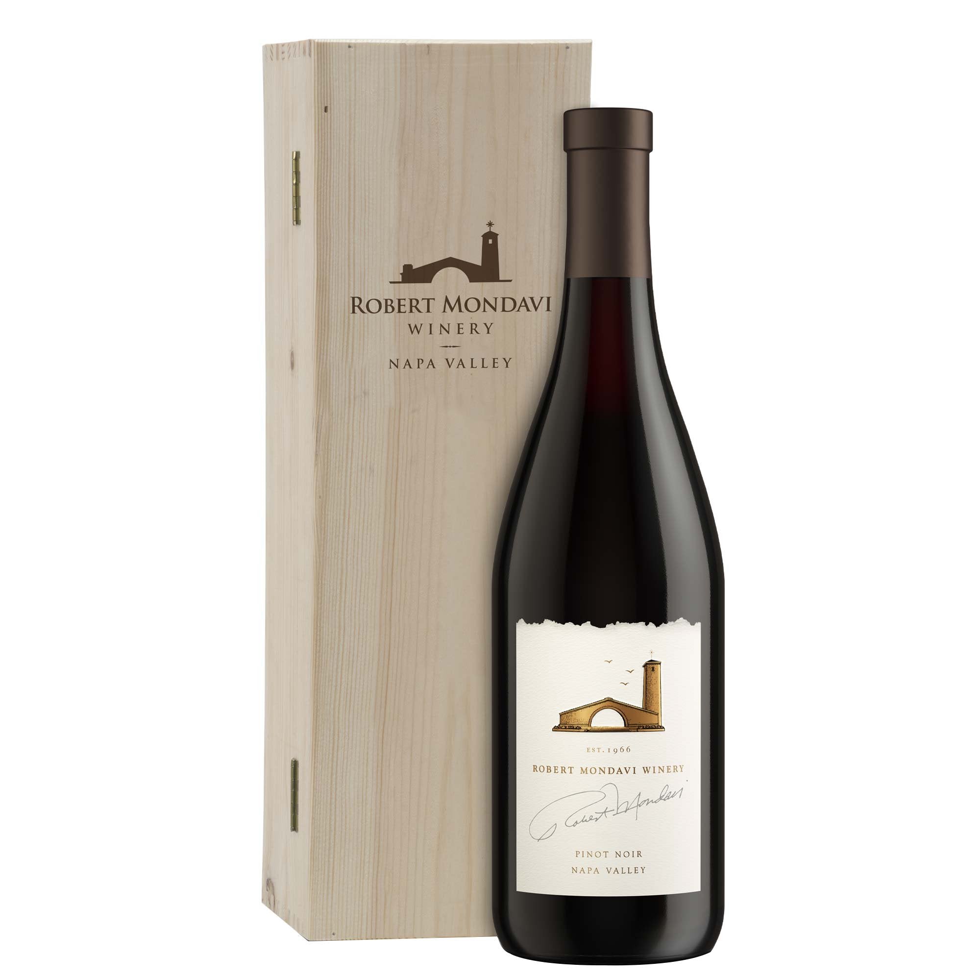 Napa Valley Pinot Noir 2021 - Robert Mondavi Winery (cassetta di legno)