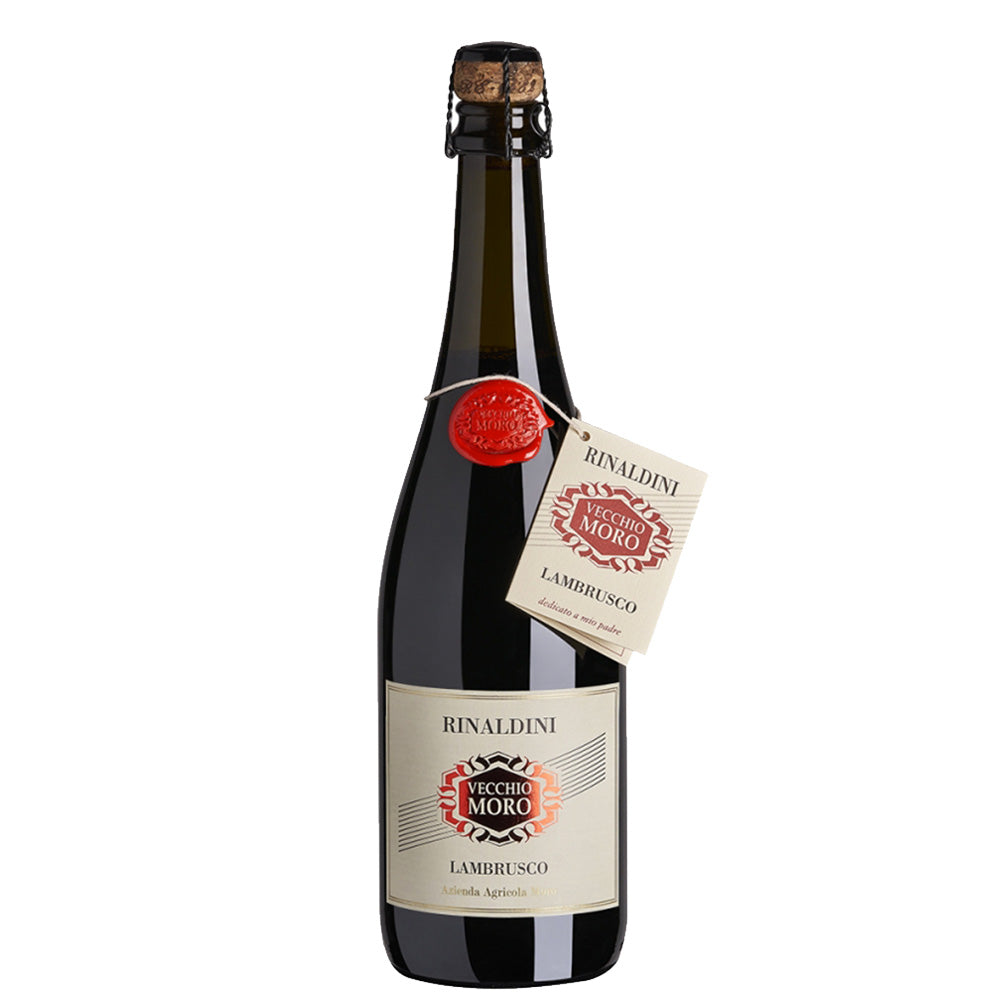 Emilia Lambrusco Rosso Frizzante "Vecchio Moro" - Rinaldini