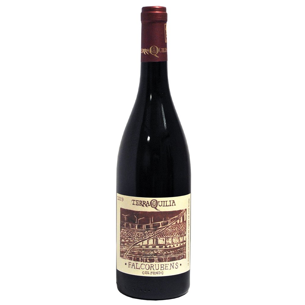 Lambrusco dell'Emilia Rosso Frizzante IGT “falcorubens col fondo” 2019 - Terraquilia