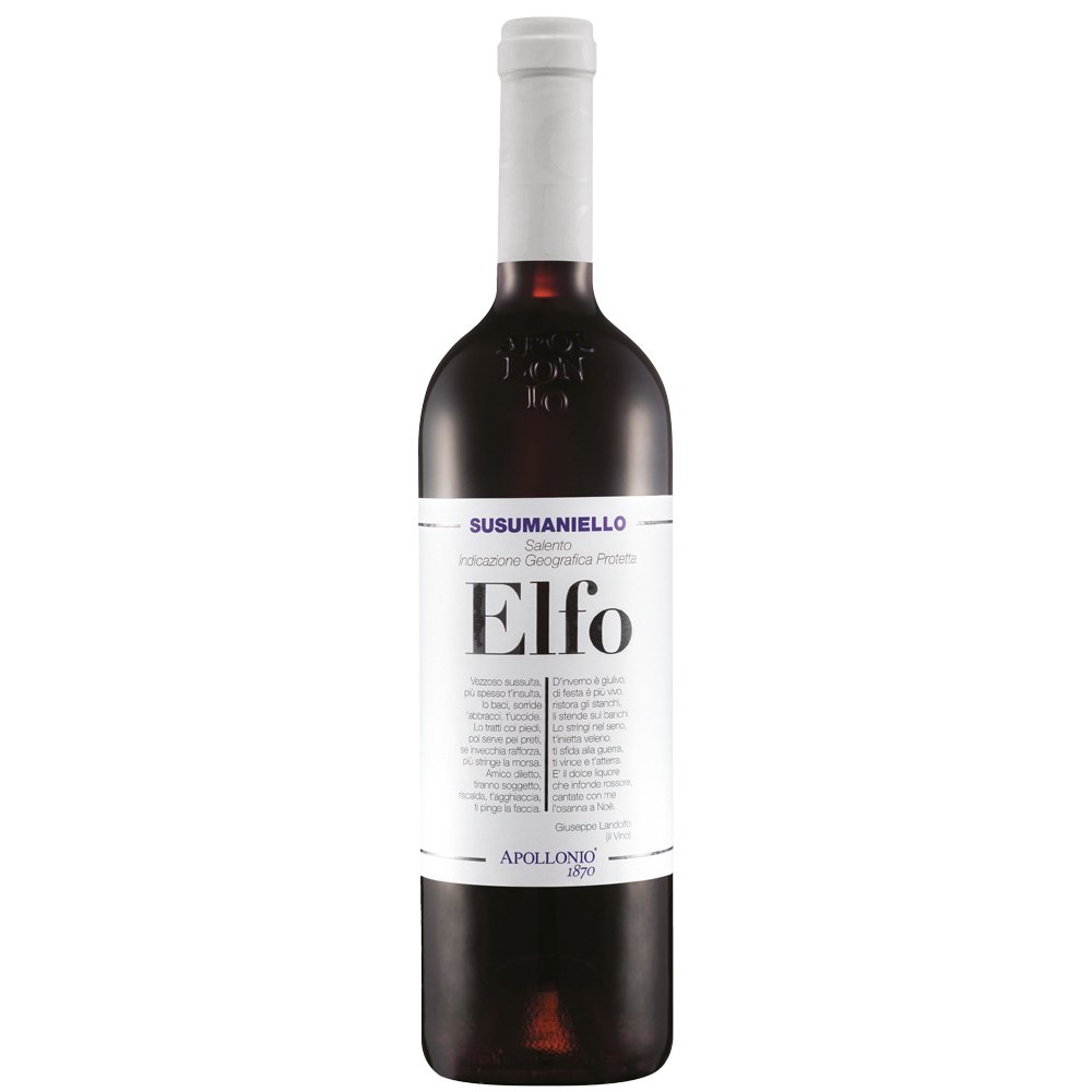 Salento Susumaniello "Elfo" 2024 - Apollonio
