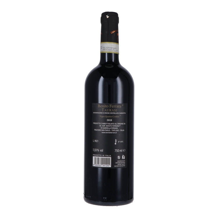 Taurasi DOCG “Vigna Quattro Confini” 2021 - Benito Ferrara