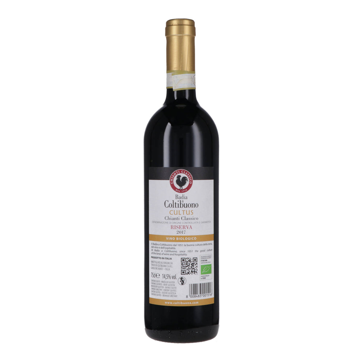 Chianti Classico Riserva "Cultus" DOCG 2019 - Badia a Coltibuono