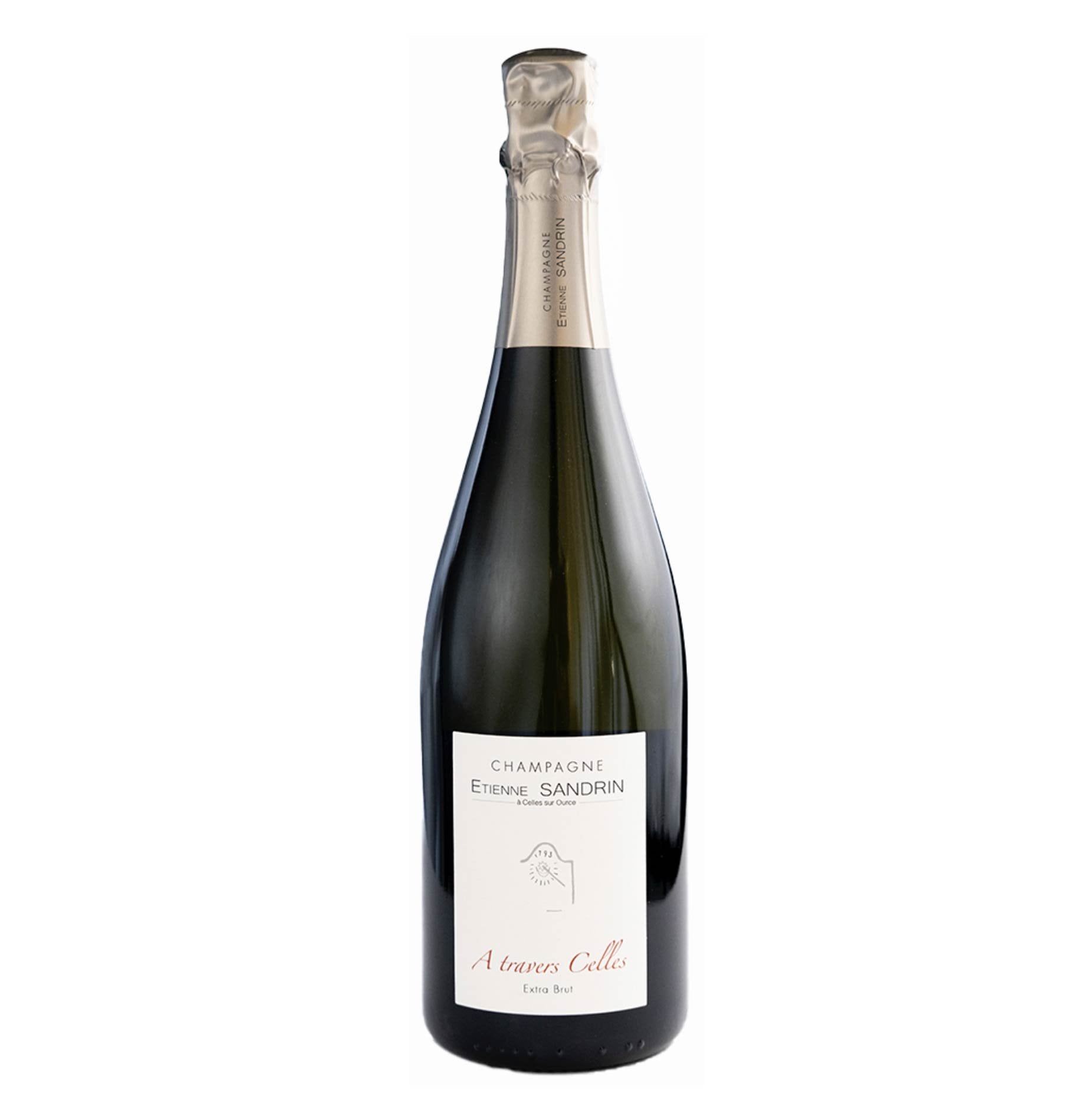 Champagne Extra Brut “À Travers Celles” 2020 - Etienne Sandrin