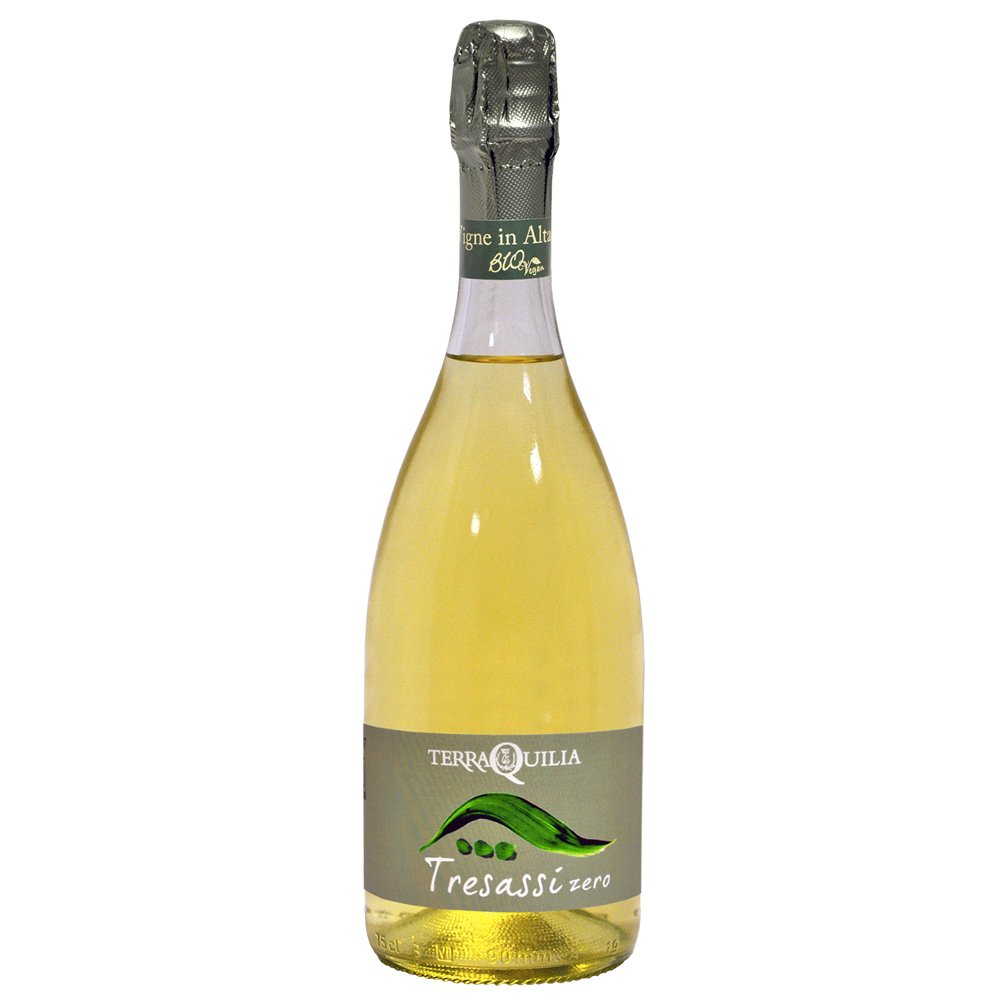 Vino Bianco Frizzante “tresassi Zero” 2020 - Terraquilia