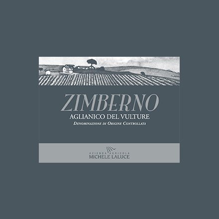 Aglianico del Vulture DOC "Zimberno" 2016 - Michele Laluce